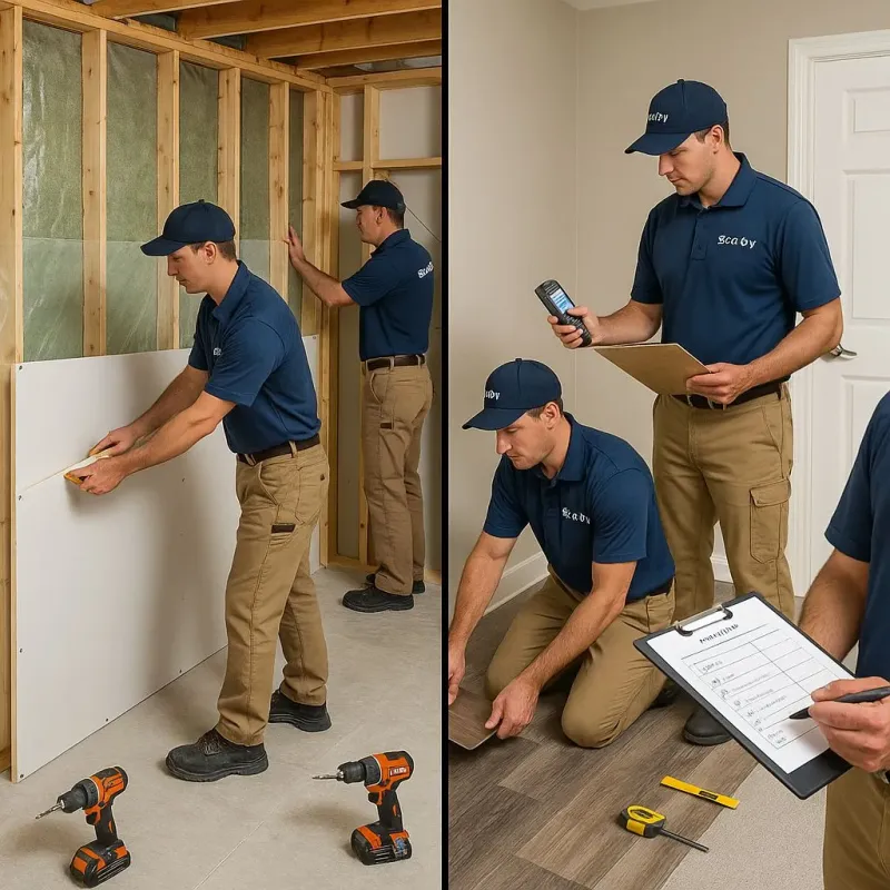 Repairs and Reconstruction process in Enterprise, AL
